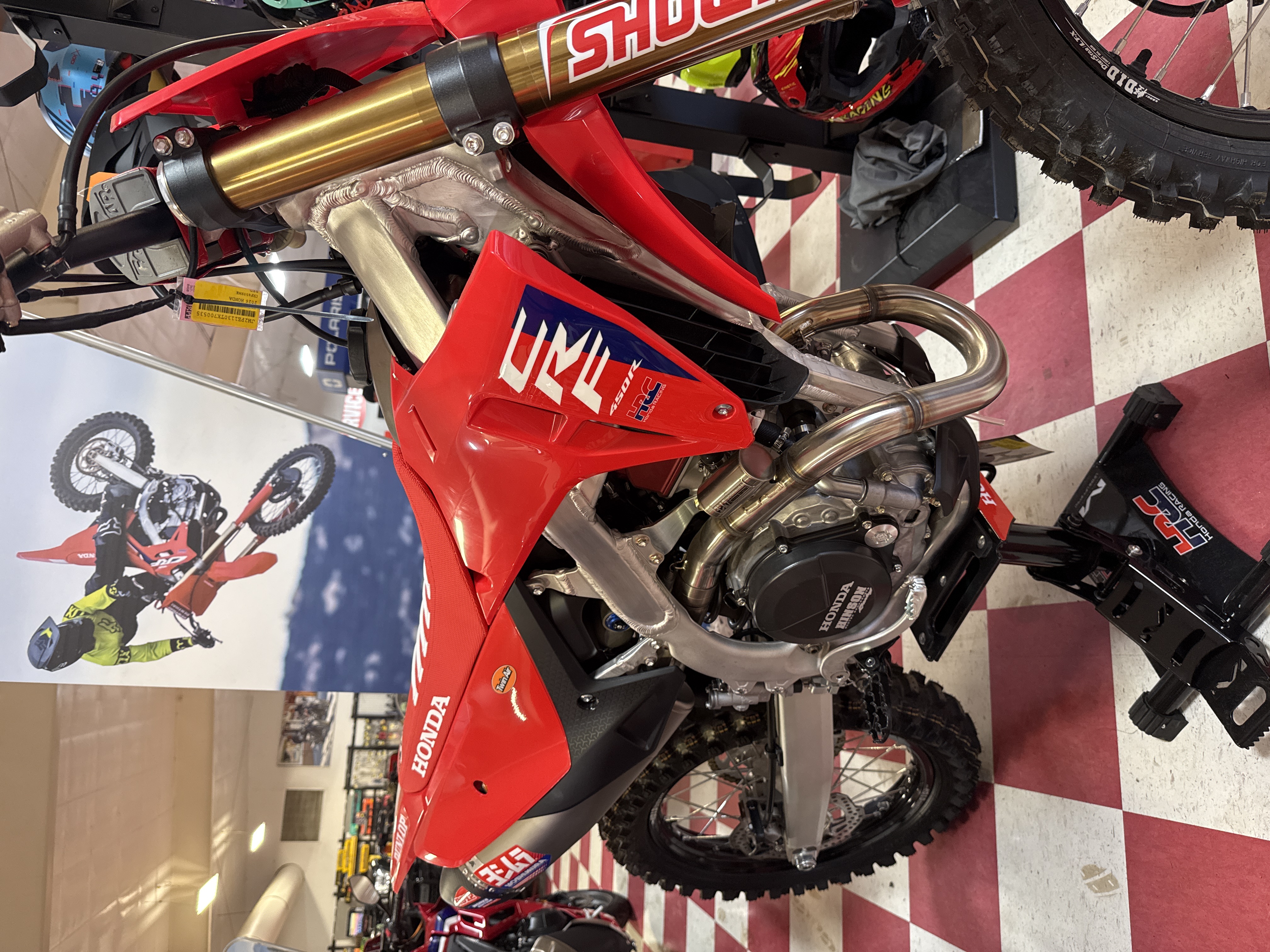 2026 Honda CRF450RWE DIRT BIKE